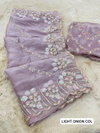 Krishi Chiffon silk Party Wear Sarees Wholesale Market In Surat With Price